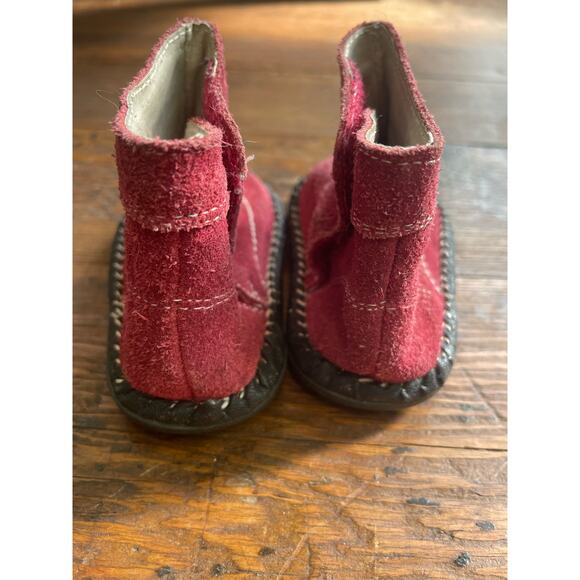 See Kai Run Kids Size 3 Booties Red Shoes Soft Sole Early Walkers‎ - Picture 3 of 7